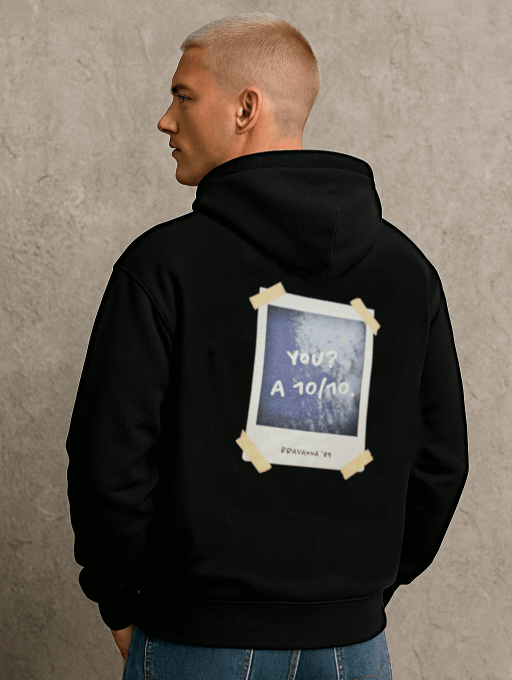 You? A 10/10. Polaroid unisex Hoodie