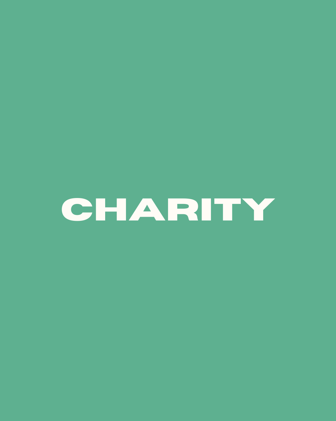 charity green background