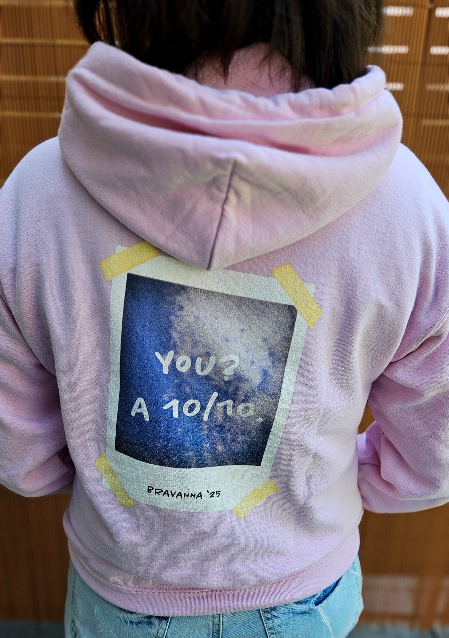 You? A 10/10. Polaroid unisex Hoodie