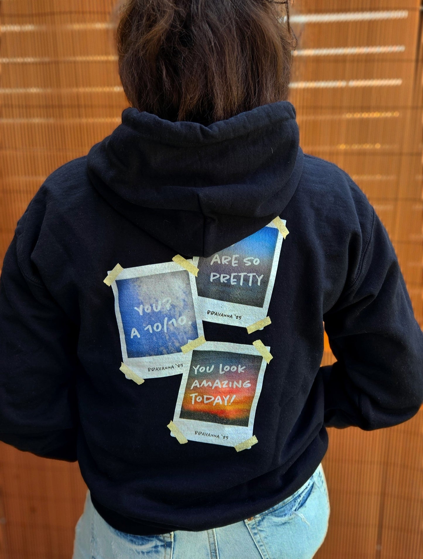 Mixed Polaroids Compliments Unisex Hoodie