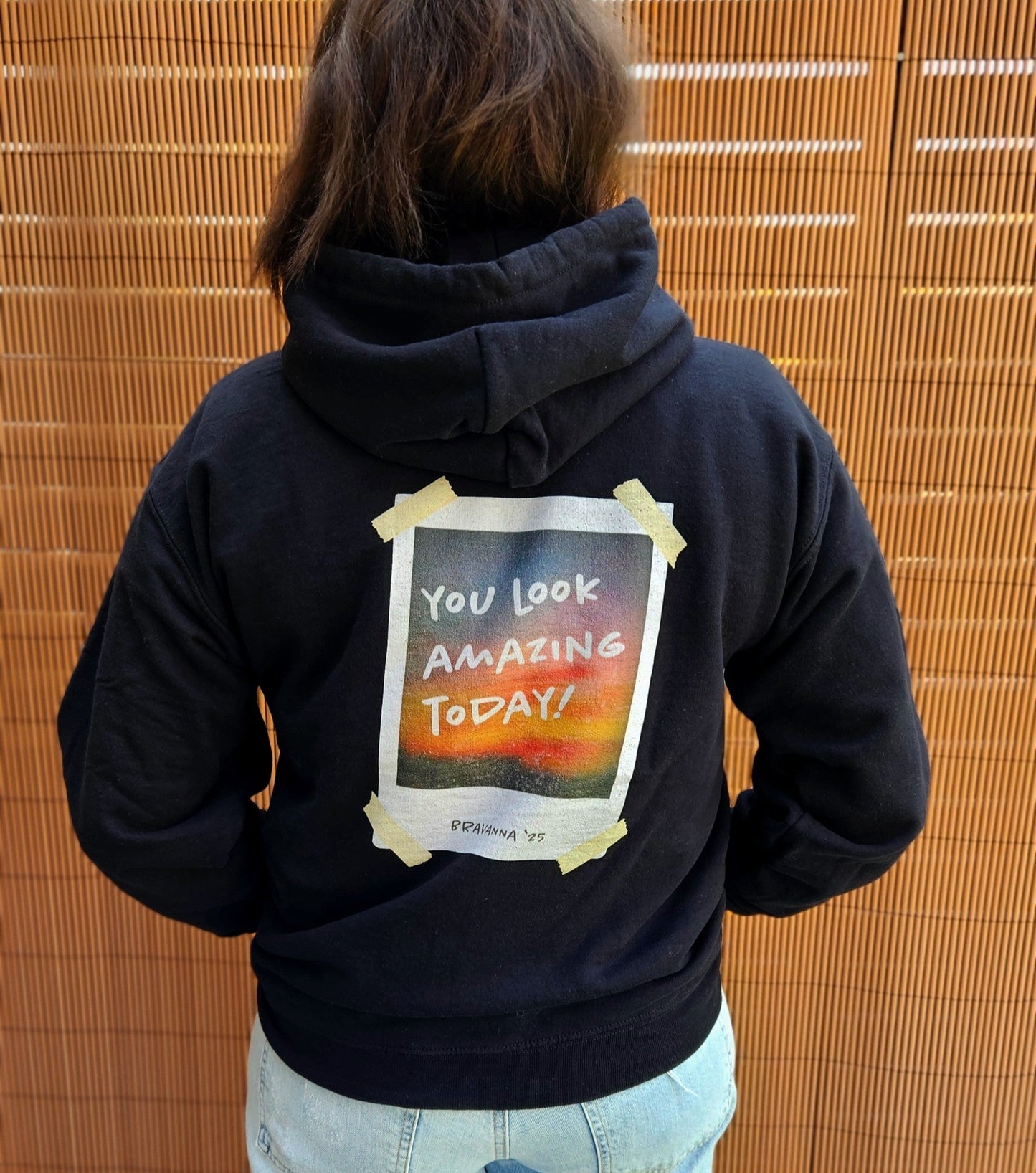 You Look Amazing Today Polaroid Unisex Hoodie