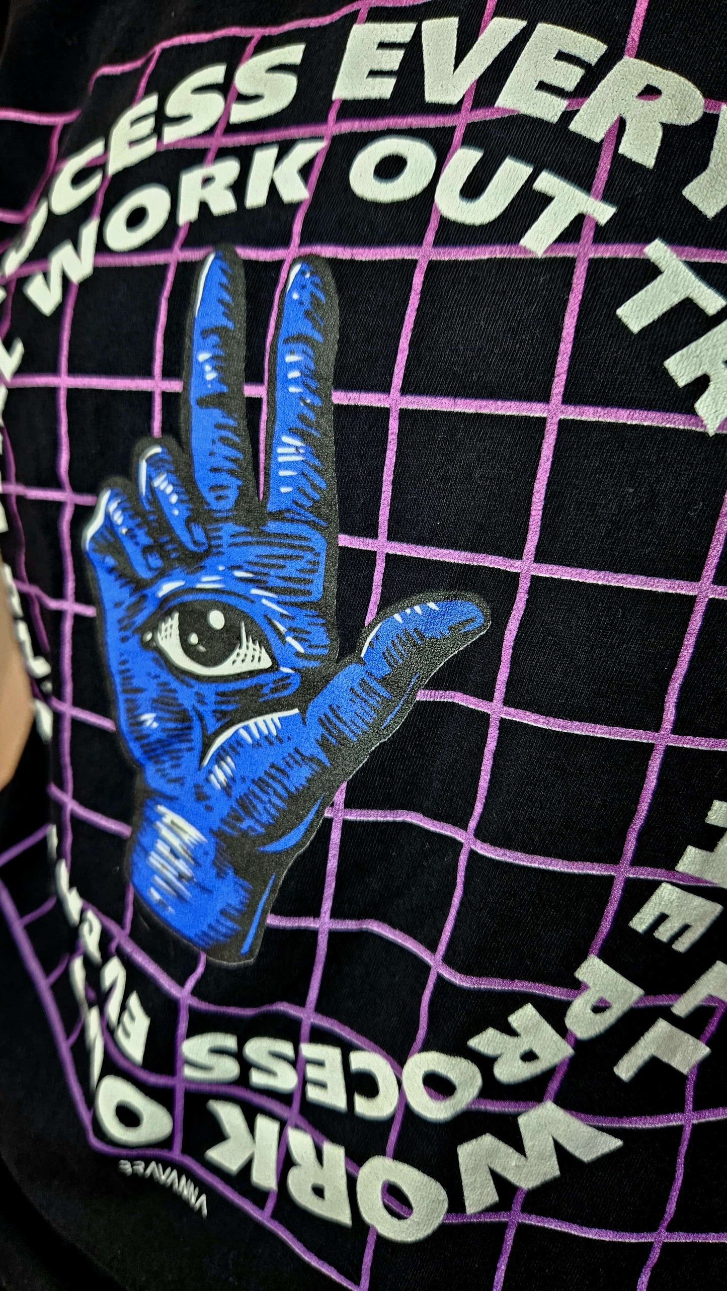 Trust the Process Unisex T-Shirt White Font