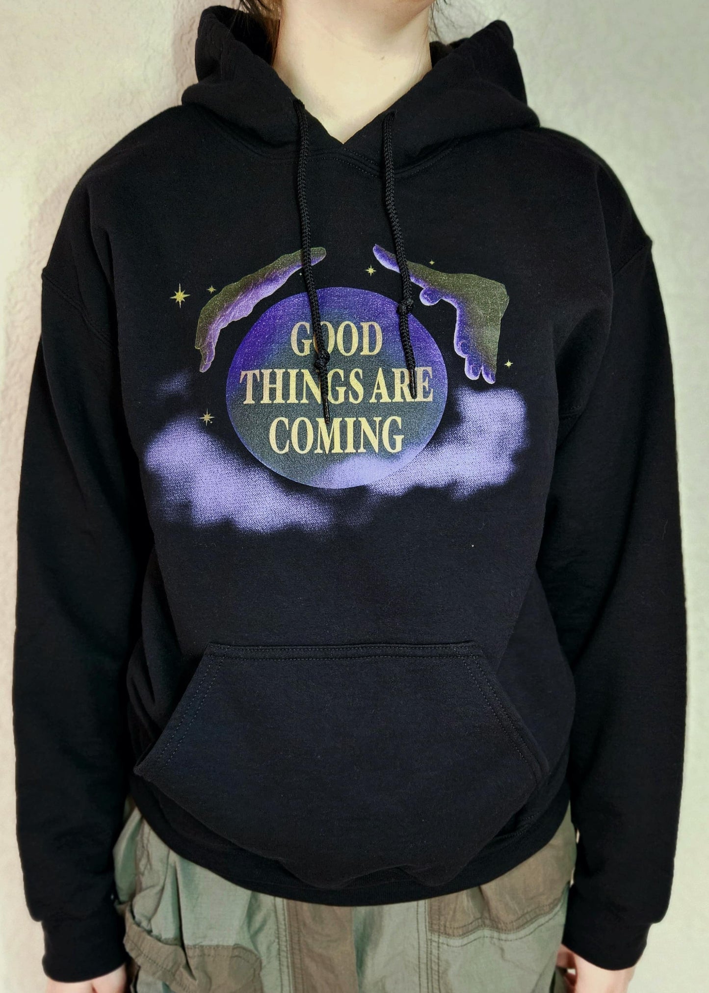 "Good Things Are Coming" Crystal Ball Unisex Hoodie