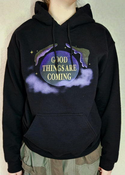 "Good Things Are Coming" Crystal Ball Unisex Hoodie