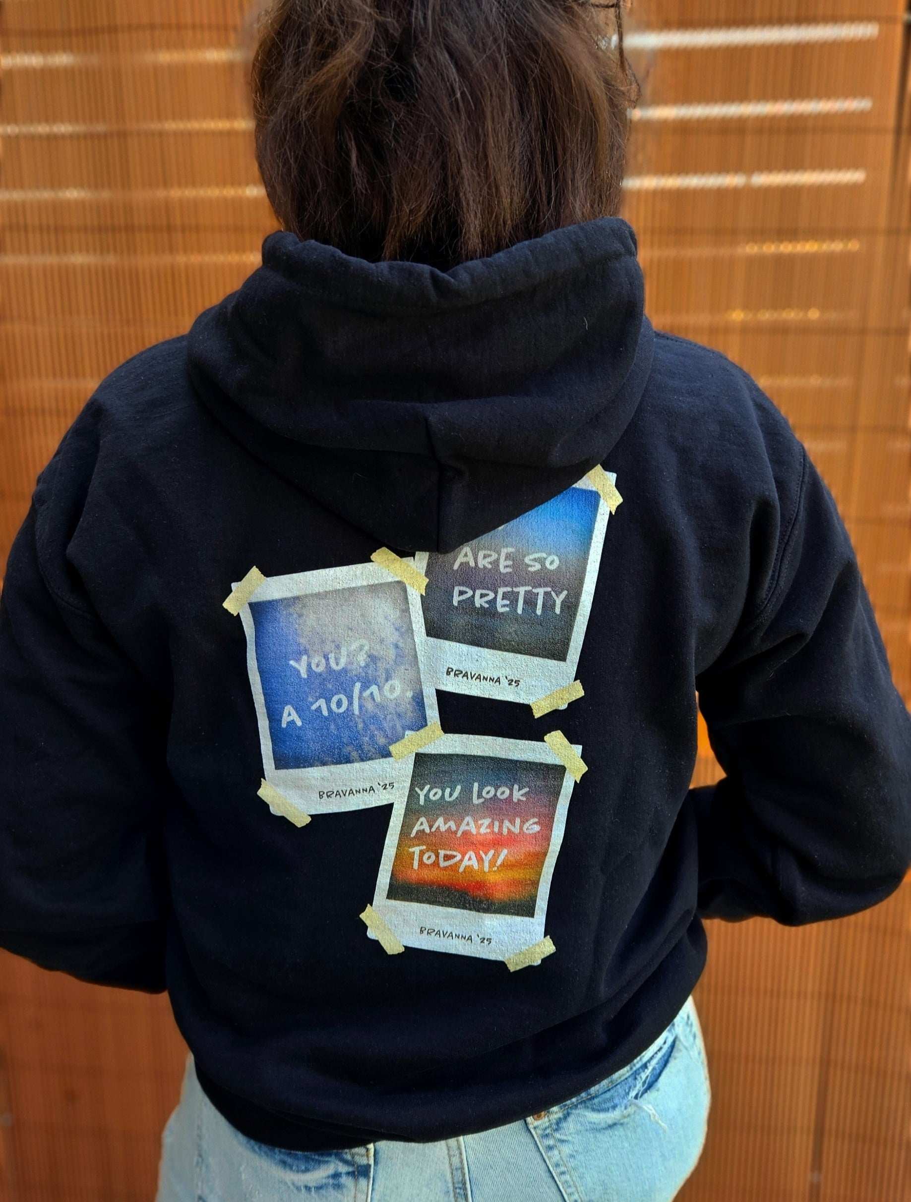 Mixed Polaroids Compliments Unisex Hoodie