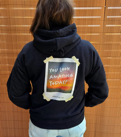 You Look Amazing Today Polaroid Unisex Hoodie