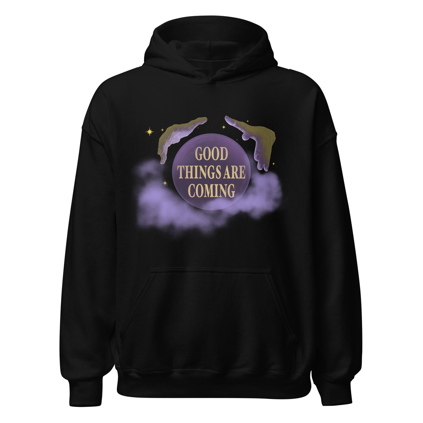 "Good Things Are Coming" Crystal Ball Unisex Hoodie