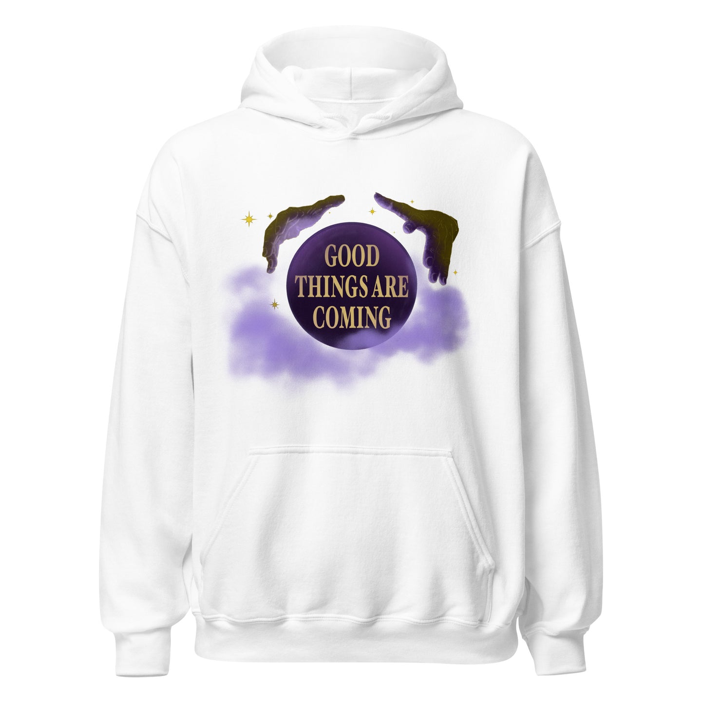 "Good Things Are Coming" Crystal Ball Unisex Hoodie