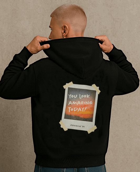 You Look Amazing Today Polaroid Unisex Hoodie